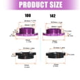 thumbnail image 3 of Center Lock to 6-holes Adapter Road Bike Hub Conversion Adapter Cycling Hub Conversion Adapters Easy to Install, 3 of 8