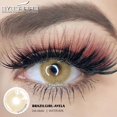 thumbnail image 1 of eyeshare 1 par (2 piezas) lentes de contacto suaves de la serie brazil girl cosméticas naturales para el color de los ojos, 1 of 4