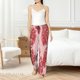 thumbnail image 4 of Balery Red Meat Pantalones de pijama para mujer, pijamas ultraligeros, pantalones de estar por casa-Small, 4 of 6