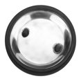 thumbnail image 4 of Milking Machine Bucket Lid, Practical Stainless Steel Two Open Lid Milk Bucket Lid, For Goat Milking Machine, 4 of 8