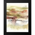 thumbnail image 2 of Goldberger, Jennifer 19x24 Black Modern Framed Museum Art Print Titled - Abstract Flower Horizon I, 2 of 5