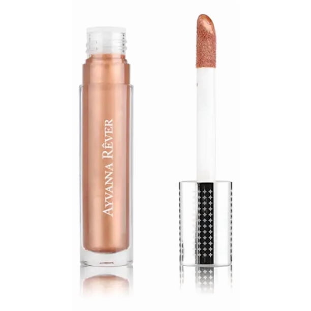 Lip Gloss Brillante Ayvanna Rêver Efecto Volumen Nacarado dorado