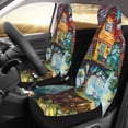 thumbnail image 3 of Fotbe Whimsical Treehouse Painting Pattern Automotive Seat Covers for Cars Trucks and SUVs – Car Seat Covers for Front Seats,Protective Seat Covers,Vehicle Seat Covers, Set of 2, 3 of 9
