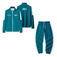 thumbnail image 1 of Squid Game Player Adult Tracksuit – Official Costume for Fans Light Blue 2XL, 1 of 3
