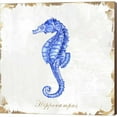 thumbnail image 1 of Blue Sea Horse by Eva Watts, Canvas Wall Art, 12W x 12H, 1 of 2