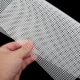 thumbnail image 4 of Plastic Canvas Sheets for DIY Smooth Surface White Plastic Mesh Sheets 5 Pieces, 4 of 5