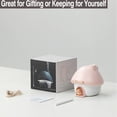 thumbnail image 4 of Humidifier for Bedroom, Portable Humidifier, 300ml Small Cool Mist Humidifers, USB Rechargeable Portable Air Humidifer with Night Light for Bedroom, Office, Car, Travel, Indoor Plants Purple, 4 of 8
