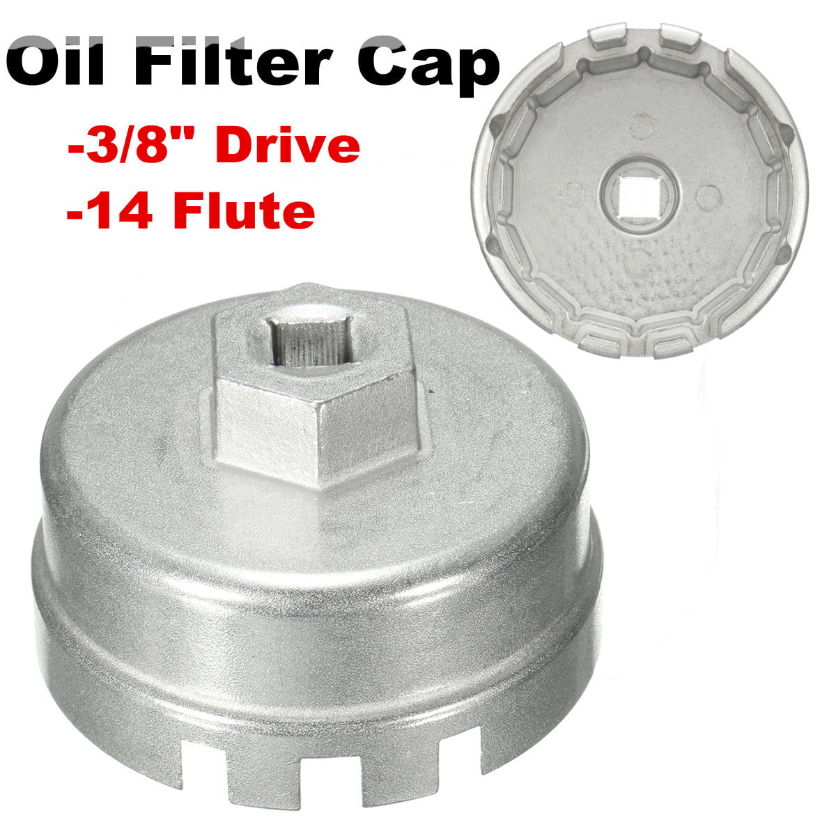 Cap Oil Filter Wrench Socket Tool 14PT fits for Toyota Prius Corrola Rav4 MZO 