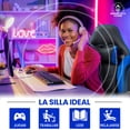 thumbnail image 4 of Silla Gamer/escritorio Ergonómica Reclinable Negro-azul, 4 of 6