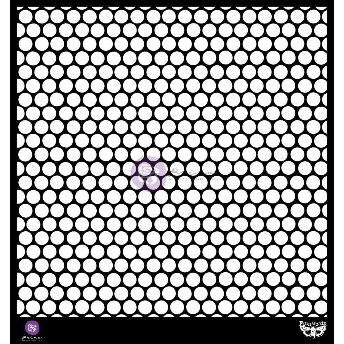 Honeycomb 12 by 12-Inch Prima Marketing PSTEN-60506 Elementals Stencil