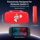 thumbnail image 3 of YUOY Estuche portátil para Nintendo Switch 2 (2025), Bolsa de viaje para accesorios de Nintendo Switch 2, Rojo, 3 of 7