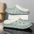 thumbnail image 6 of Yindaity Comfy Slippers Fuzzy Slippers for Women Cozy Faux Fur House Shoes Winter Warm Memory Foam Slippers for Indoor and Outdoor(Grey,15.99), 6 of 9