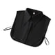 thumbnail image 1 of Cuello falso para mujer, cuello de solapa chal para prendas de vestir, uniformes formales, blusas, ropa Negro con botón, 1 of 9