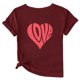 thumbnail image 1 of Camisetas de Manga Corta para Mujeres, Camiseta de Cuello Redondo Impresa de Moda, Primavera Y Verano Casual, 1 of 1