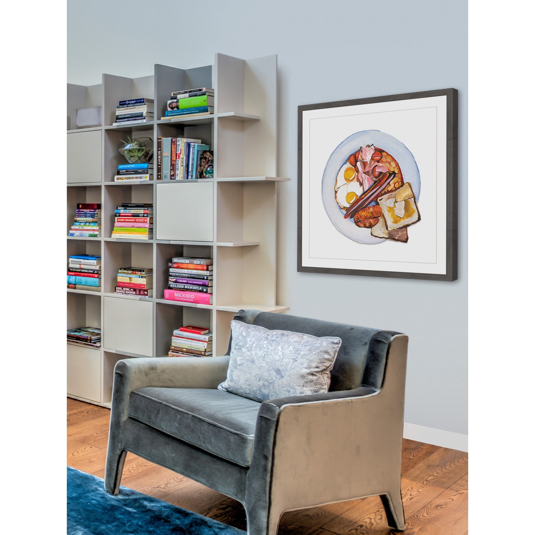 "Sunday Brekky" Framed Painting Print