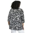 thumbnail image 2 of Avenue Women's Plus Size Beaded Embellishment Tunic, 2 of 2