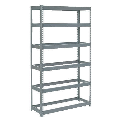 Boltless Extra Heavy Duty Shelving 48 W, Boltless Steel Shelving With Wood Deck