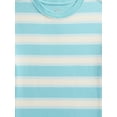 thumbnail image 2 of Wonder Nation Boys' Striped Tee with Short Sleeves, Sizes 4-18 & Husky, 2 of 3