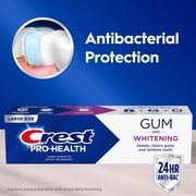 Crest Toothpaste, Pro-Health Gum & Whitening Toothpaste 4.8 oz Anticavity, Antibacterial fluoride Toothpaste