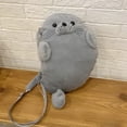 thumbnail image 3 of Jiibva Cute Plush Seal Crossbody Bag Soft Mini Shoulder Purse for Animal Lovers Y2K Accessory, 3 of 7