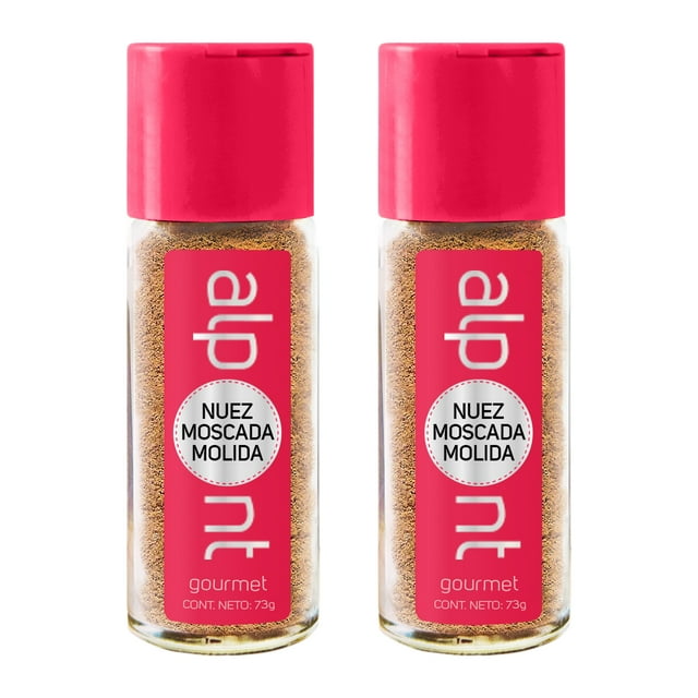ALPONT GOURMET Nuez Moscada Molida 73g 2 Piezas