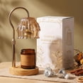 thumbnail image 1 of Electric Candle Warmer Lamp with Timer Dimmer Adjustable Height,Birthday Gifts for Women Mom,House Warming Gifts New Home Decor,Vintage Flo, 1 of 8