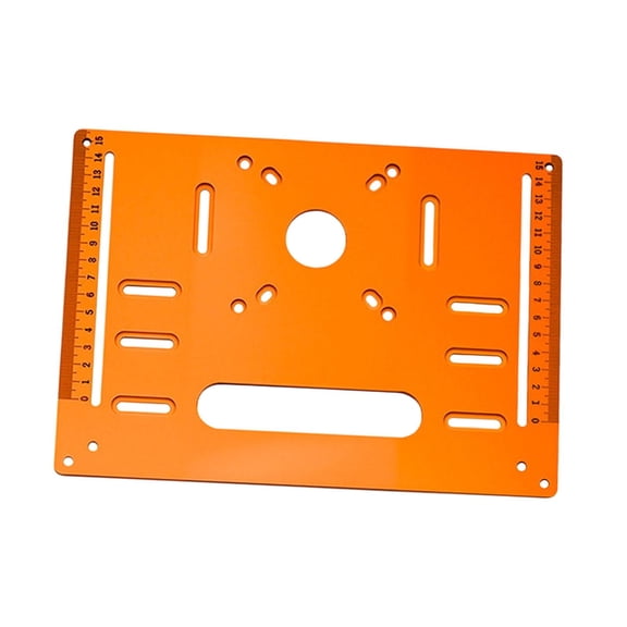 Circular Saw Base Plate Router Table Insert Plate Saw Guide Base Plate Durable Bakelite for Electric Motor Tools