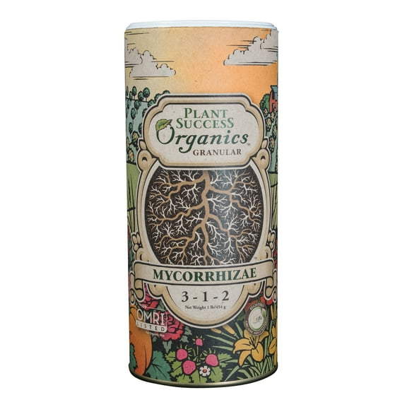 Plant Success Organics Granular Mycorrhizae Plant Food Fertilizer 3-1-2, 1 lb.