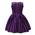 thumbnail image 2 of Girls Black Sleeveless Dress Halloween Casual Party Dress 3-8 Year, 2 of 7