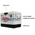 thumbnail image 6 of Coors Light Ice Chest Cooler with Bottle Opener, 51L (54 qt), 85 Cans, 6 of 7