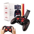 thumbnail image 3 of Controlador de juego inalámbrico, agarre ergonómico con diseño cómodo, modo inalámbrico y con cable, botones sensibles con joysticks suaves, accesorio para el hogar, dormitorio, adultos, amigos, 3 of 9