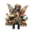 thumbnail image 2 of Adorno de estaca de figuras de hadas, accesorio de decoración en forma de hongo, estaca de jardín de hadas de acrílico para el hogar, césped, patio,, 2 of 9