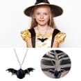 thumbnail image 3 of Collier Chauve-Souris Gothique Halloween Collier Gothique Collier Rétro Collier Gothique Femme, 3 of 6