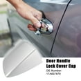 thumbnail image 2 of Unique Bargains Front Left Outside Exterior Door Handle Cover for Volkswagen Jetta 2019 2020 2021 17A837879 Silver Tone, 2 of 6
