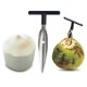 thumbnail image 1 of Stainless Steel Coconut Opener for Fresh Green Coconut Water Open Tools, 1 of 4