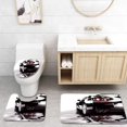 thumbnail image 1 of GOHAO Cars Modern Black Car Water Reflection Prestige Fast Engine Performance Lifestyle 3 Piece Bathroom Rugs Set Bath Rug Contour Mat and Toilet Lid Cover, 1 of 2