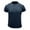 Dark Blue, variant on JWZUY Men's Short Sleeves Basic Casual Solid Color Round Neck Slim T-Shirt Fashion Pullover Tops Black XL