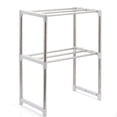 thumbnail image 1 of Yuarrent Estante de acero ajustable para horno microondas, estante desmontable, estantes de vajilla de cocina, estante de almacenamiento para baño y Cocina y Comedor Yuarrent HA018475-00, 1 of 6