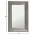 thumbnail image 3 of SAFAVIEH Couture Kerry 36" x 54" Silver Glam Wall Mirror, 3 of 6