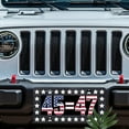 thumbnail image 5 of License Plate, Peace sign Grim Reaper Design Decorative Front,Personalized Stainless Steel License Plate Cover For Men Women,12.2" X 6.2", 5 of 6