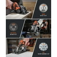 41/2 inch Cordless Circular Saw, 20V Mini Circular Saw Cordless 5500
