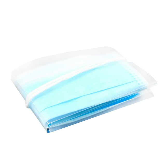 5pcs Disposable Mask Holder Organizer Clip Face Mask Cover Storage Folding PP Plastic Clip