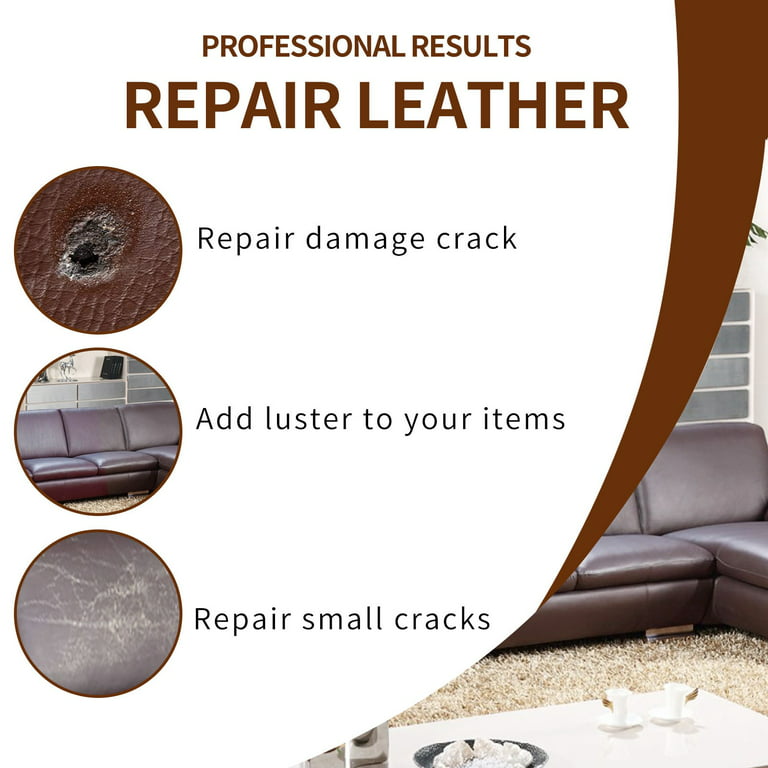 DIY Leather Vinyl Repair Kit Setadhesive Auto Car Seat Sofa Coats