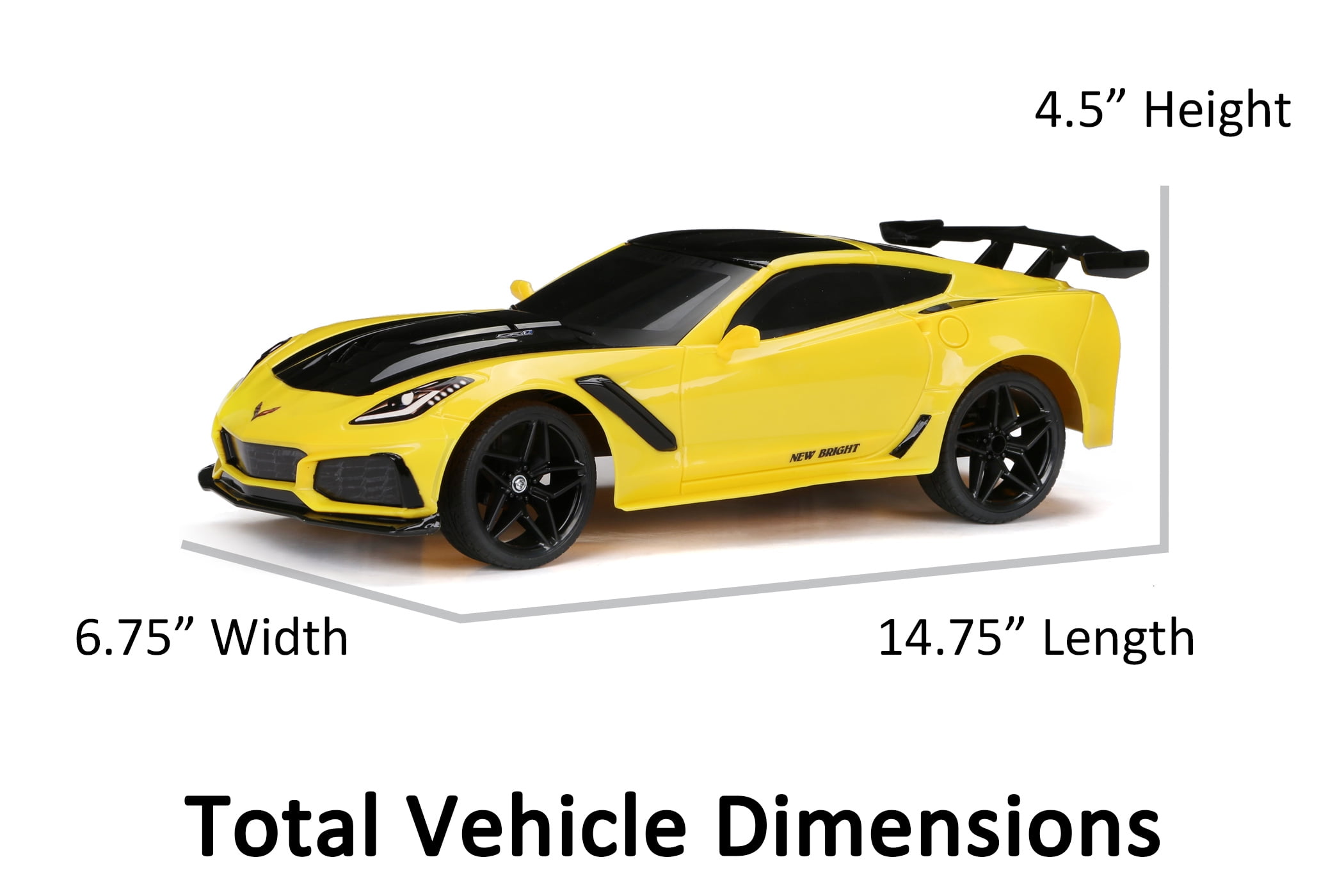 new bright corvette zr1