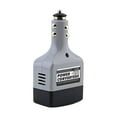 thumbnail image 6 of Car Power Inverter DC to AC Converter 150W with 2 AC Outlets and 2 USB Ports, 12V to 110V/120V Voltage Transformer for Camping Travel, 6 of 7