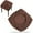 Brown, variant on Giyblacko Vanity Stool Covers Square Dining Chair Seat Covers For Wedding Party Bar Hotel Stretch Stool Cover With Non Slip Design