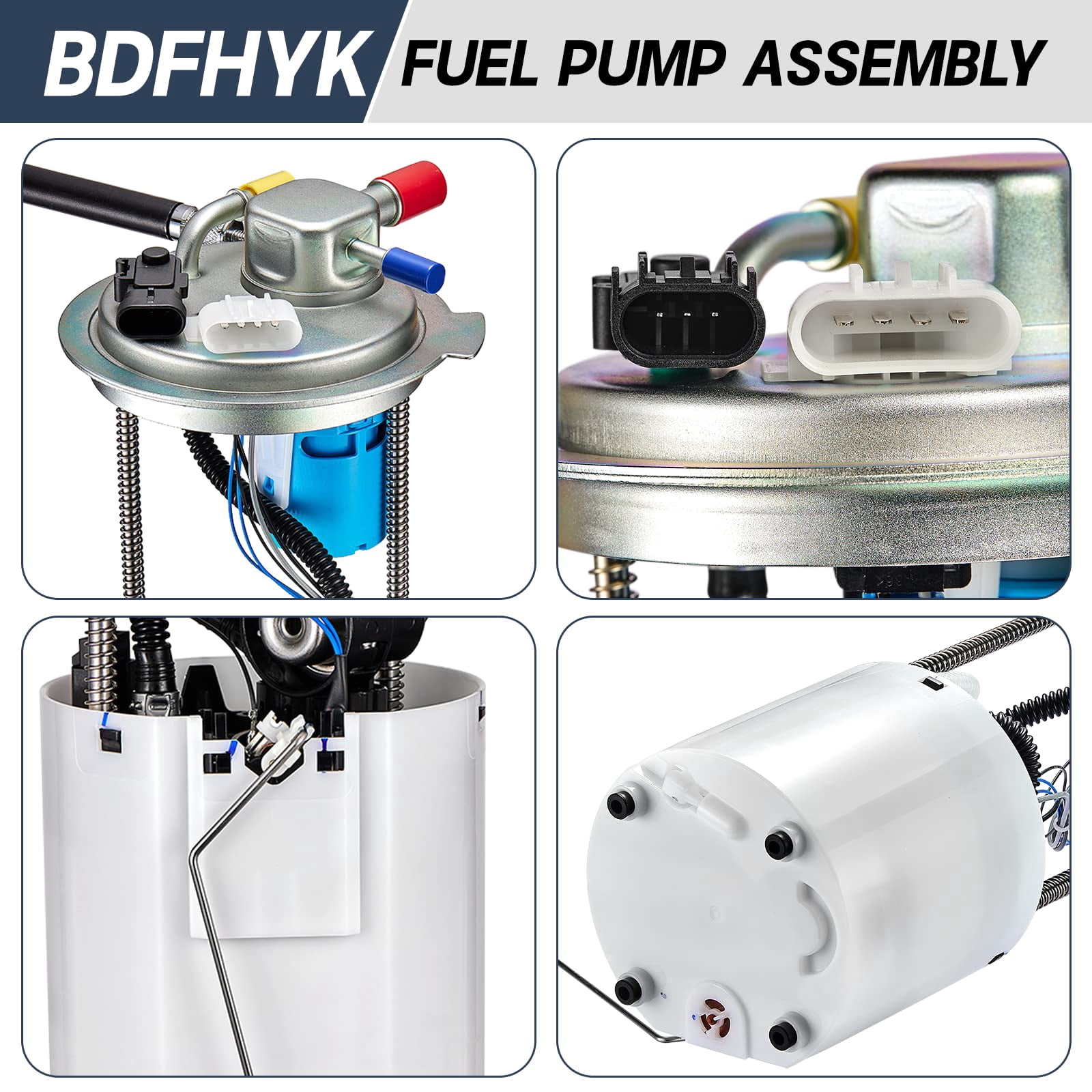 Vap-autoparts Electric Fuel Pump Module For Chevy Silverado 1500 & GMC Sierra 1500 6.0L – E3817M, 1-Year Warranty-878782