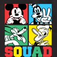 thumbnail image 3 of Mickey & Friends - Squad Grid - Youth Crewneck Fleece Sweatshirt, 3 of 5