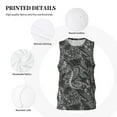 thumbnail image 3 of Sikiie Snake Basketball Jersey Reversible Men's Mesh Athletic Sports Shirts Training Practice S-4XL4X-Large, 3 of 6