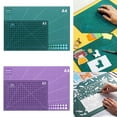 thumbnail image 2 of Professional Cutting Mat Self Healing Pad Double Sided Gridded Rotary Cutting Board Patchwork Sewing Mat Craft Cut Pad PVC Desk Ruler Measuring Board Cutting Plate  5 Layers for Quilting, 2 of 8